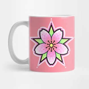 pastel pink sakura blossom Mug